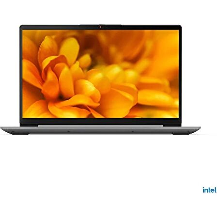 Lenovo IdeaPad 3 15IAU7 Intel Core i3 1215U 8GB 512GB SSD Freedos 15.6" FHD Taşınabilir Bilgisayar 82RK00XATX - Gri