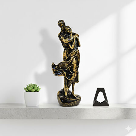 Girist Home Birbirine Sarılan Aşık Romantik Çift Biblo