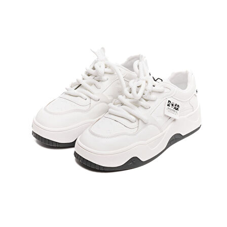 Günlük Bağcıklı Kadın Sneaker 