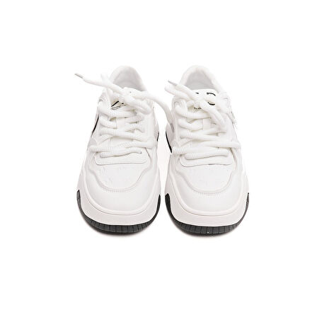 Günlük Bağcıklı Kadın Sneaker 