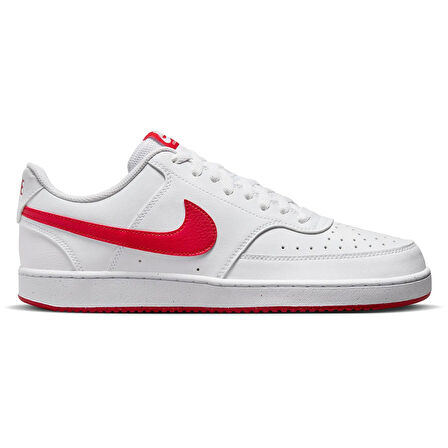 Nike COURT VISION LO NN Erkek Sneaker BEYAZ KIRMIZI