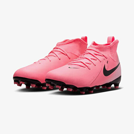 Nike Phantom Luna II Academy Bilekli Çocuk Pembe Halı Saha Kramponu PEMBE