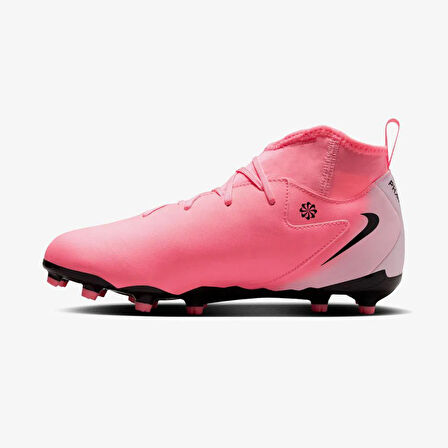 Nike Phantom Luna II Academy Bilekli Çocuk Pembe Halı Saha Kramponu PEMBE