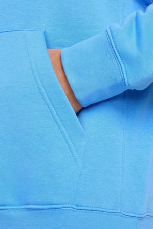 Nike Sportswear Clup Hoodie Erkek Mavi Spor Sweatshrit