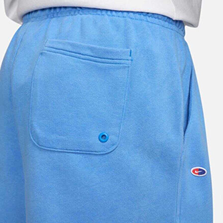 Club Fleece Short Fine 2.0 Bol Kesim Mavi Erkek Şort