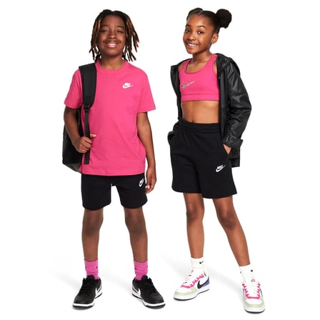 Nike Club Knit Çocuk Siyah Günlük Stil Şort FZ5512-010
