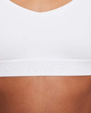 Nike Indy Kız Çocuk Spor Sütyeni - Beyaz FZ5860-100