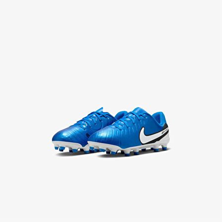 Nike Legend 10 Academy Fg/Mg Çocuk Mavi Çim Saha Kramponu SAKS MAVİ