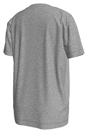 K NSW TEE FUTURA HBR - DK GREY HEATHER