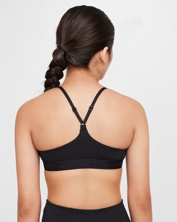 Nike Indy Kız Çocuk Spor Sütyeni - Siyah FZ5860-010