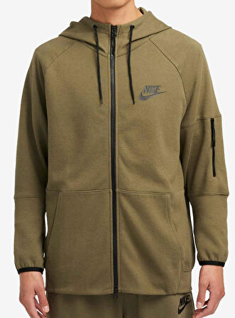 Nike M Nsw Te Fz Flc Hoodie Erkek Sweatshirt