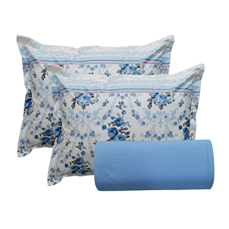 Çift kişilik lastikli çarşaf & volanlı yastık kılıfı *%100 pamuklu 