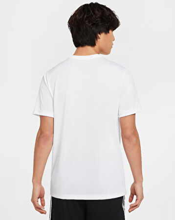 Dri-Fit Erkek Beyaz Basketbol Tişörtü