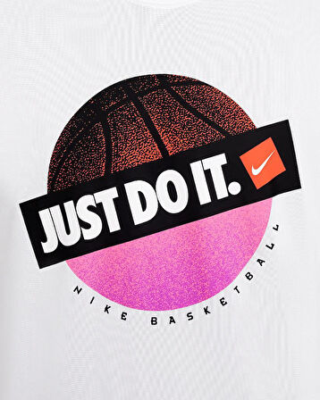 Dri-Fit Erkek Beyaz Basketbol Tişörtü