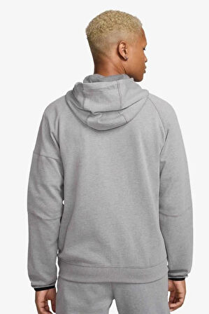 Nike Tech Fleece Full-Zip Hoodie Erkek Gri Spor Sweatshrit