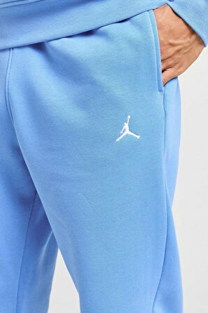 Nike Jordan Brooklyn Fleece Erkek Mavi Eşofman Altı