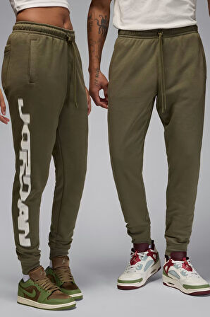 Nike Jordan MVP Fleece Pants Erkek Haki Spor Eşofman Altı