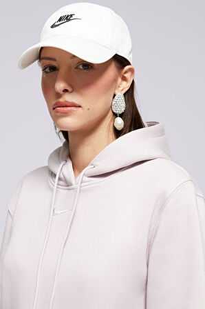 Nike Nsw Phnx Fleece Mikina Pudra Renk Kadın Spor Sweatshrit