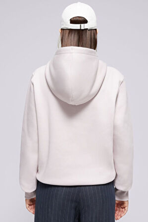 Nike Nsw Phnx Fleece Mikina Pudra Renk Kadın Spor Sweatshrit