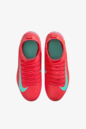 Nike Jr Superfly 10 Club FgMg Çocuk Kırmızı Krampon (Çim Zemin) FQ8318-800