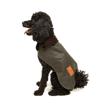 Stuf&Co Su Geçirmez Yağlı Koton Köpek Montu