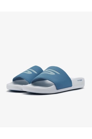 SKECHERS HYPER SLÄ°DE  -  DERÄ°VER MAVİ TERLİK 246020 WBL