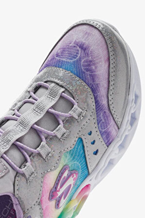 Skechers Skechers Slip-ins: Infinite Heart Lights 303755L-SMLT Mor Çocuk Spor Ayakkabı