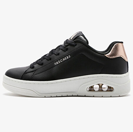 Skechers  UNO COURT - COURTED AİR Kadın Siyah Spor Ayakkabı 177700-BLK