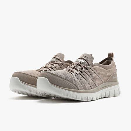 Kadın Sneaker ( Günlük) 100692 TPE Skechers GRACEFUL-SOFT SOUL Taupe/Natural