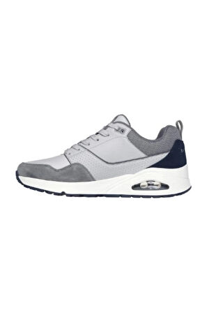 SKECHERS 183020 GRY ERKEK SPOR  AYAKKABI