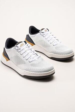 Skechers Corliss Dorset Air-Cooled Memory Foam Taban Erkek Beyaz Spor Ayakkabı