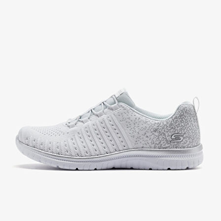 Kadın Sneaker ( Günlük) 104424 WSL Skechers VIRTUE White/Silver