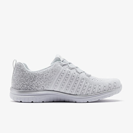 Kadın Sneaker ( Günlük) 104424 WSL Skechers VIRTUE White/Silver