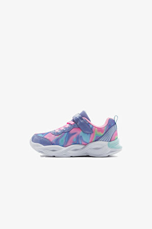 Skechers Twisty Glow Sorbet Swirl Çocuk Çok Renkli Sneaker 303716L PWMT