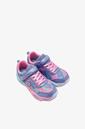 Skechers Twisty Glow Sorbet Swirl Çocuk Çok Renkli Sneaker 303716L PWMT