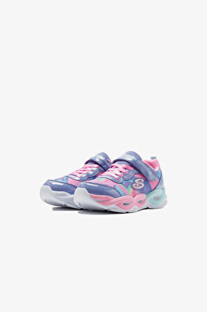 Skechers Twisty Glow Sorbet Swirl Çocuk Çok Renkli Sneaker 303716L PWMT