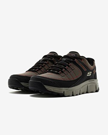 Skechers 237620 OLBK Summits At - Upper Draft Erkek Spor Ayakkabı