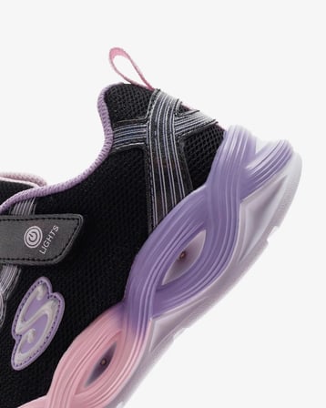 Skechers 303717L BKMT Twisty Glow Kız Çocuk Spor Ayakkabı