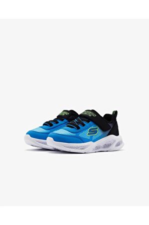 Skechers 401495N BKBL Meteor-Lights - Krendox Erkek Çocuk Spor Ayakkabı