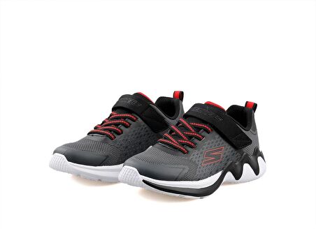 Skechers 403992L CCBK Wave Tek Erkek Çocuk Spor Ayakkabı
