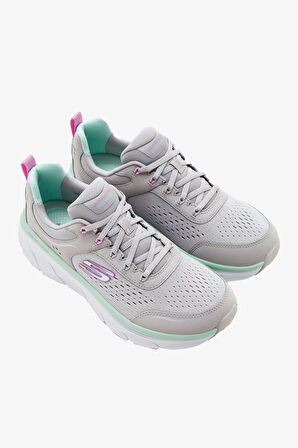 Skechers DLux Walker 2.0 - Daisy Doll Kadın Gri Sneaker 150093 GYMT