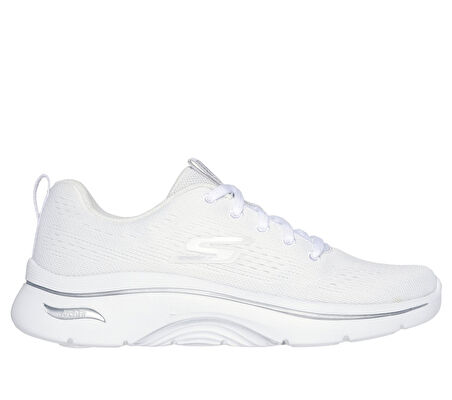 Skechers 125316W-WHT Go Walk Arch Fit 2.0 Varana Kadın Beyaz Sneaker Günlük Spor Ayakkabı 
