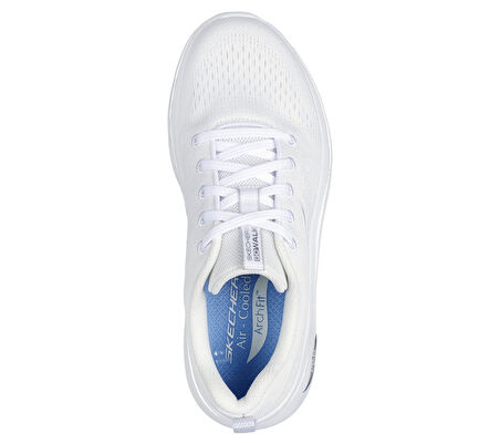 Skechers 125316W-WHT Go Walk Arch Fit 2.0 Varana Kadın Beyaz Sneaker Günlük Spor Ayakkabı 