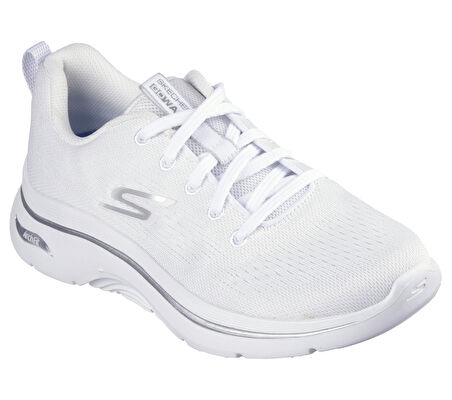 Skechers 125316W-WHT Go Walk Arch Fit 2.0 Varana Kadın Beyaz Sneaker Günlük Spor Ayakkabı 