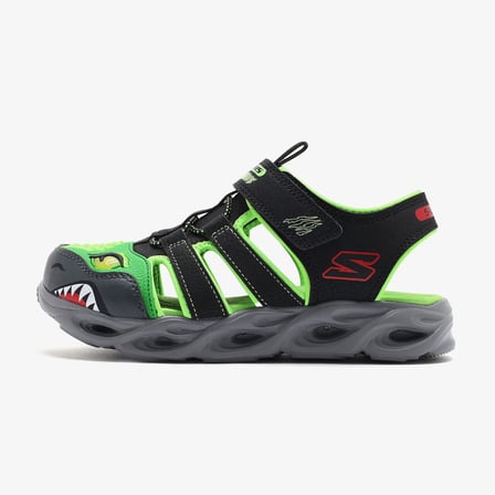 Skechers THERMO-SPLASH - HYDRO-FLARE Çocuk Siyah Sandalet 400613L-BKLM