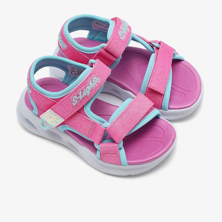 Skechers  SOLA GLOW  Çocuk Pembe Sandalet 303024L-HPAQ