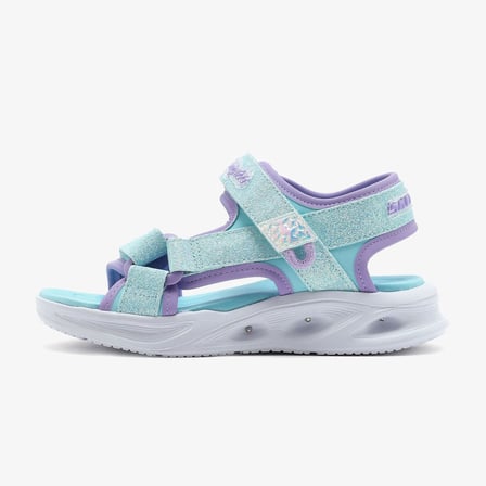 Skechers  SOLA GLOW  Çocuk Mavİ Sandalet 303024L-LBLV