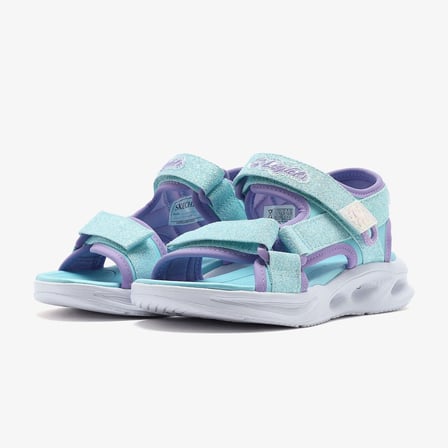 Skechers  SOLA GLOW  Çocuk Mavİ Sandalet 303024L-LBLV