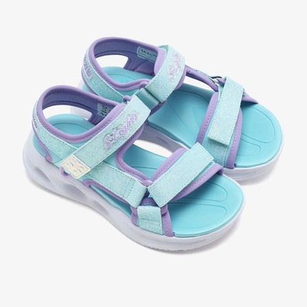 Skechers  SOLA GLOW  Çocuk Mavİ Sandalet 303024L-LBLV