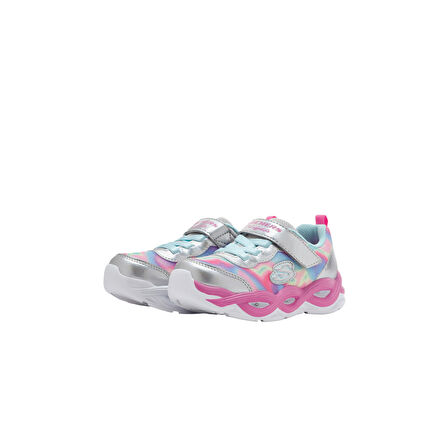 Kız Çocuk Gri Işıklı Spor Ayakkabı 303716n Smlt